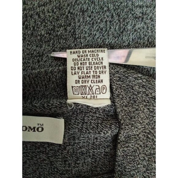 Pronto Uomo Heather Gray Silk Crew Neck Sweater Sz L - Picture 7 of 7